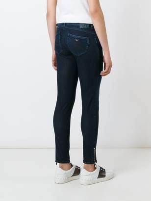 Armani Jeans dark wash skinny jeans