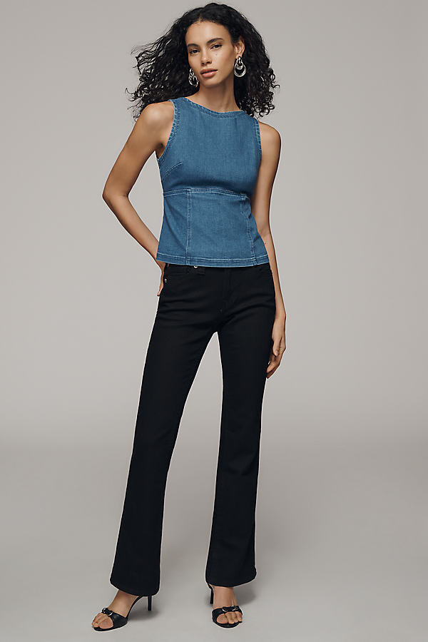 True Religion Becca Low-Rise Bootleg Jeans