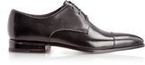 Thumbnail for your product : Moreschi Lipsia Black Buffalo Leather Derby Shoes