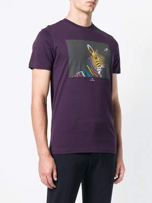 Paul Smith zebra print T-shirt