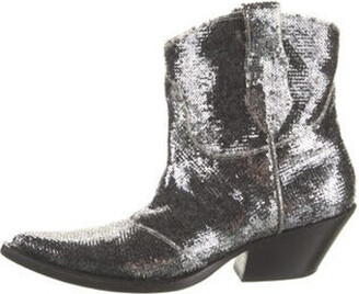 margiela sequin boots
