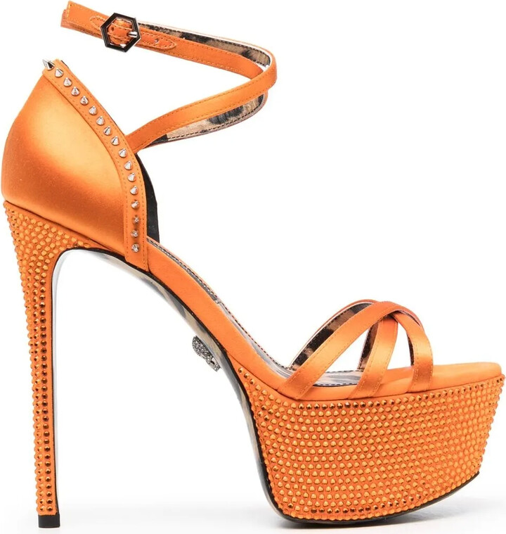 Orange Platform Heels ShopStyle AU