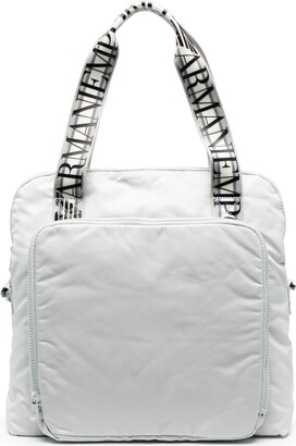 Emporio Armani Kids Logo-Print Changing Bag