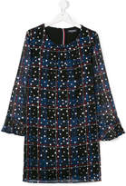 Thumbnail for your product : Tommy Hilfiger Junior plaid stars print dress