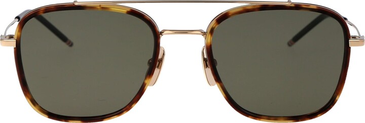 【送料&関税込】Thom Browne Ues800a-g0003-215-51 Sunglasses Thom Browne Squared Sunglasses Ues800 A G0003 215 51 215