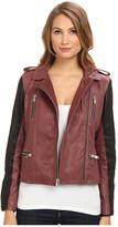 Thumbnail for your product : Graham & Spencer LEJ4139 2 Tone Leather Jacket