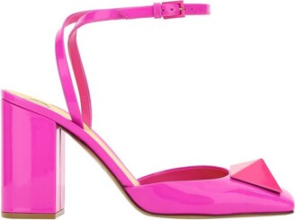 Oh Necessities Det er det heldige Pink Block Heel Shoes | ShopStyle AU