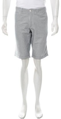 Woolrich Flat Front Pinstripe Shorts
