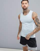 Thumbnail for your product : ASOS 4505 muscle tank with quick dry in gray