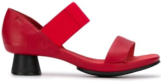 camper red sandals
