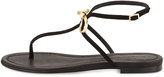 Thumbnail for your product : Visconti & Du Reau Tahiti Bow Thong Sandal, Gold/Black