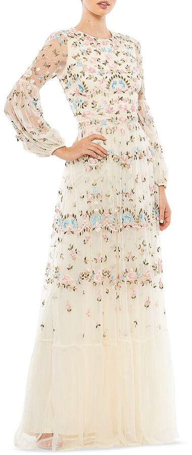 Ivory Floral Dress | Shop the world's largest collection of 