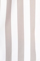 Thumbnail for your product : Vince Camuto Floral Front Stripe Back V-Neck Blouse