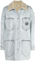 Thumbnail for your product : MM6 MAISON MARGIELA Oversized Washed Denim Jacket