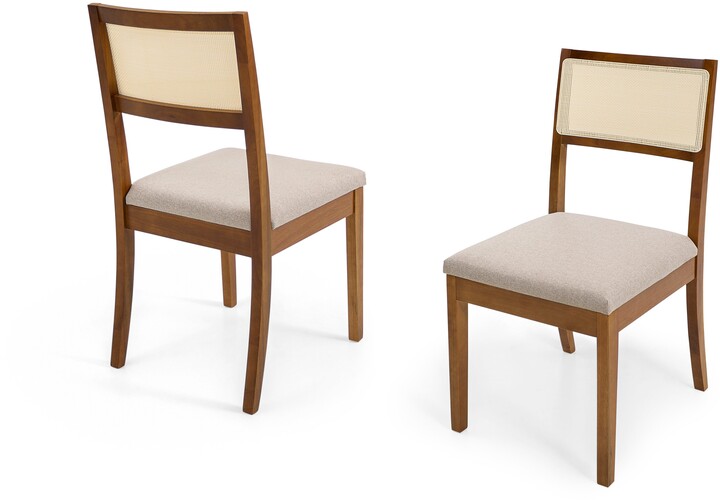 Dining Chair Herval Furniture, CaneBack, Solid Wood, Set of 2 ShopStyle