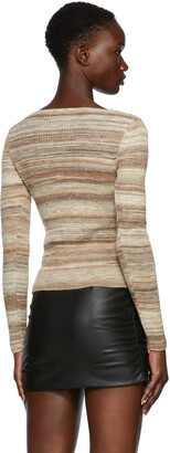 Paloma Wool Beige Stripe Concordia Sweater