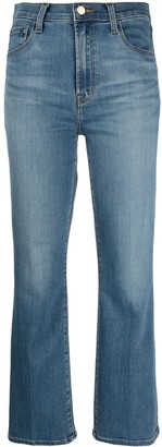 J Brand Franky cropped bootcut jeans