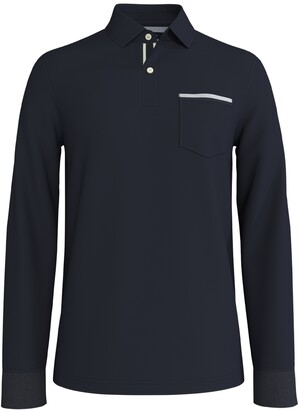 Tommy Hilfiger Men's Th Luxe Super Soft Long Sleeve Polo - ShopStyle