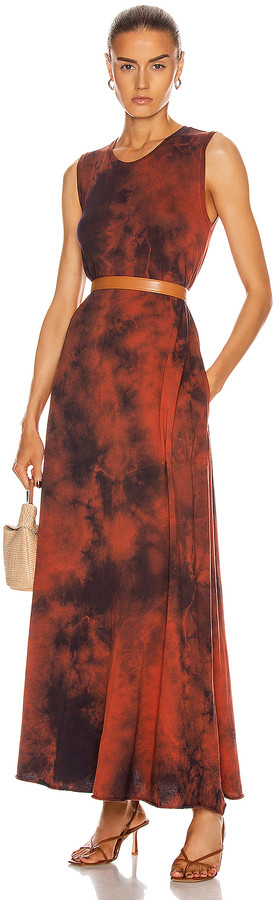 raquel allegra drama maxi dress