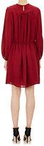 Thumbnail for your product : Barneys New York WOMEN'S BELTED SILK DRESS