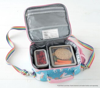 Pottery Barn Kids Mackenzie Lavender/Aqua Ombre Sparkle Glitter Lunch Boxes