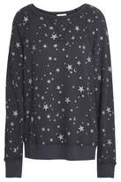Thumbnail for your product : Joie Metallic Printed French Cotton-terry Sweatshirt