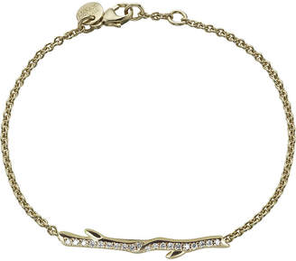 Shaun Leane Gold vermeil and diamond Cherry Branch bracelet, silver