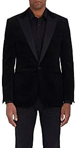 Ralph Lauren Purple Label Men's Anthony Cotton Corduroy Tuxedo Jacket - Black