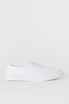 h&m white sneakers womens