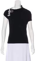 Thumbnail for your product : Blumarine Embellished Short Sleeve T-Shirt