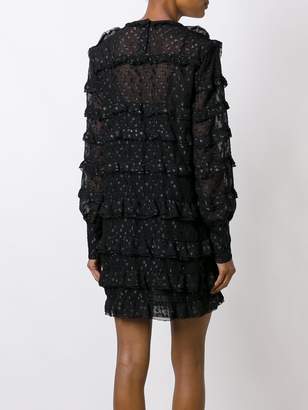 Isabel Marant ruched open panel dress