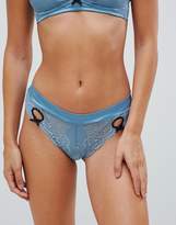 Thumbnail for your product : Heidi Klum Intimates lace knickers in blue