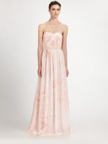 Thumbnail for your product : Erin Fetherston ERIN by Strapless Chiffon Gown