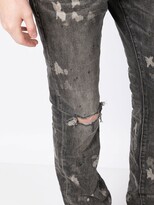 Thumbnail for your product : Purple Brand Distressed Straight-Leg Jeans