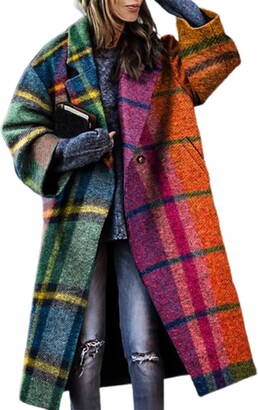 Vintage Inspired Long Wool Coat, Winter Coat Women, Wool Coat