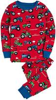 Thumbnail for your product : Hatley Organic Cotton Long Sleeve Printed Pajama Set (Toddler, Little Boys, & Big Boys)