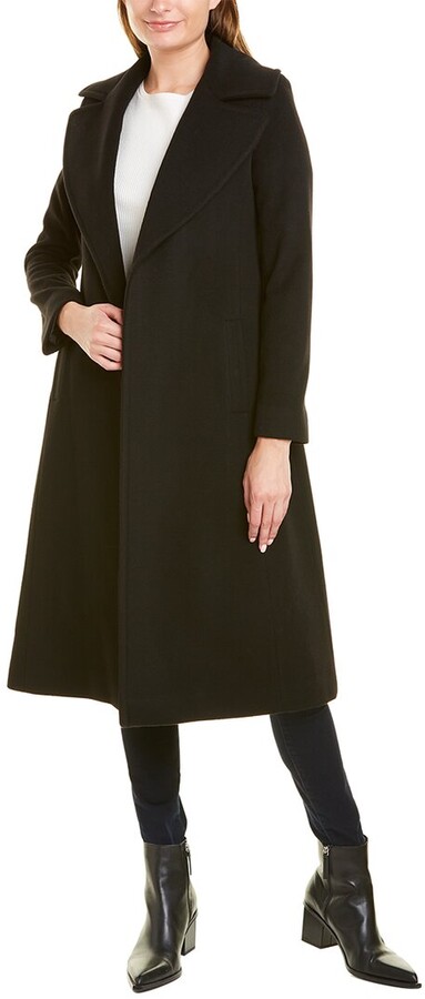 fleurette teddy wool coat