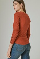 Thumbnail for your product : Lucky Brand Lace Inset Henley