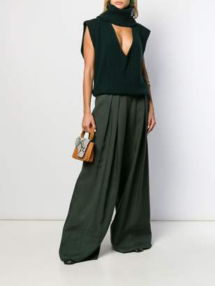 Jacquemus high-waisted wide-leg trousers
