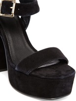 Thumbnail for your product : ASOS HEAD STRONG Suede Heeled Sandals