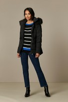 Thumbnail for your product : Wallis PETITE Black Short Quilted Coat