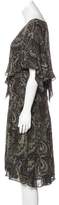 Thumbnail for your product : Michael Kors Silk Printed Dress
