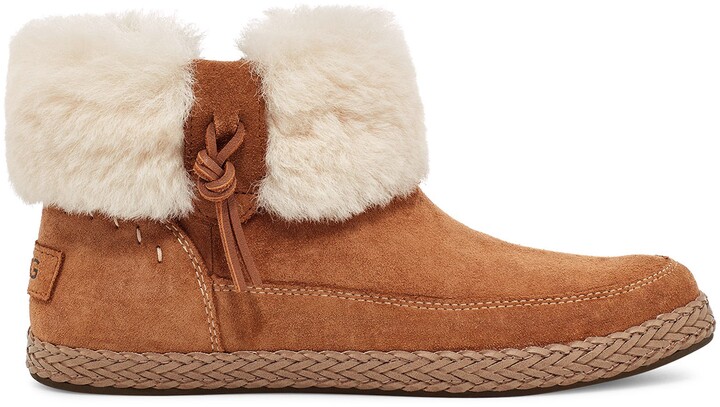 Ugg elowen genuine shearling bootie Clearance