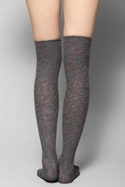 Thumbnail for your product : Urban Outfitters Multi-Marl Pointelle Over-The-Knee Sock