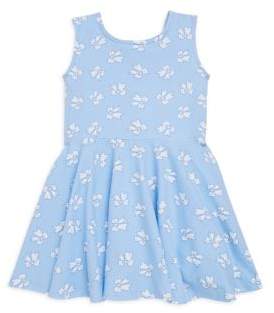 Florence Eiseman Toddler's& Little Girl's Bow-Print Fit-&-Flare Dress