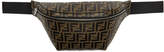 Thumbnail for your product : Fendi Black and Brown Forever Belt Bag