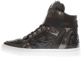 Thumbnail for your product : Frankie Morello Variante A Black Leather High Top Sneakers