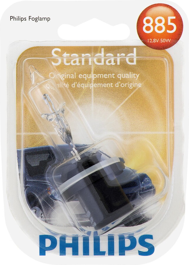 Philips Standard Fog Light 885, Pg13, Glass, Always Change In Pairs!