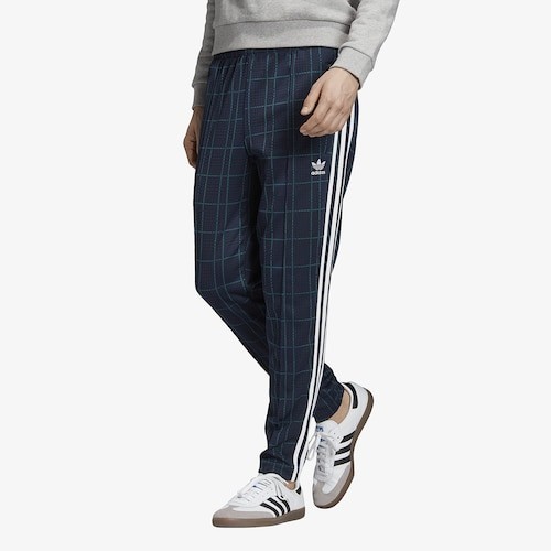 adidas beckenbauer track pants navy