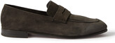 Thumbnail for your product : Ermenegildo Zegna Suede Penny Loafers